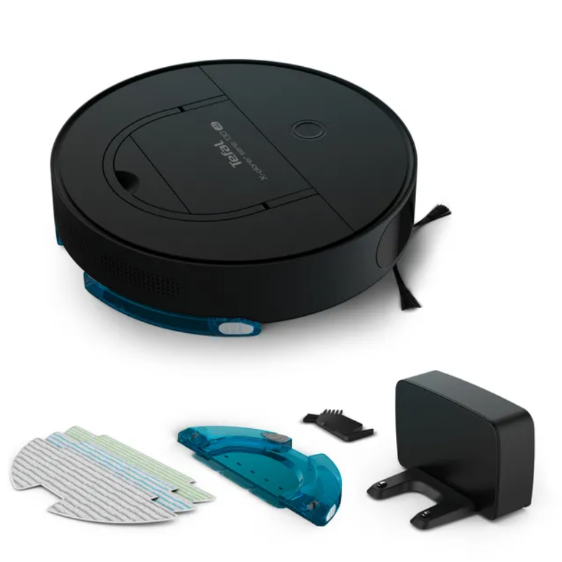 Робот-пылесос Tefal RG9075WH черный купить,0