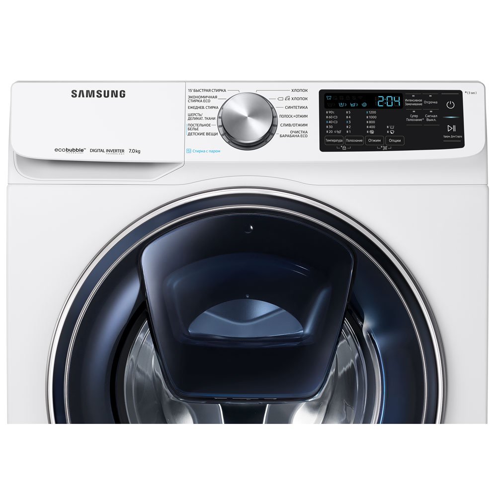 Стиральная машина Samsung WW70R421XTWDLD белая