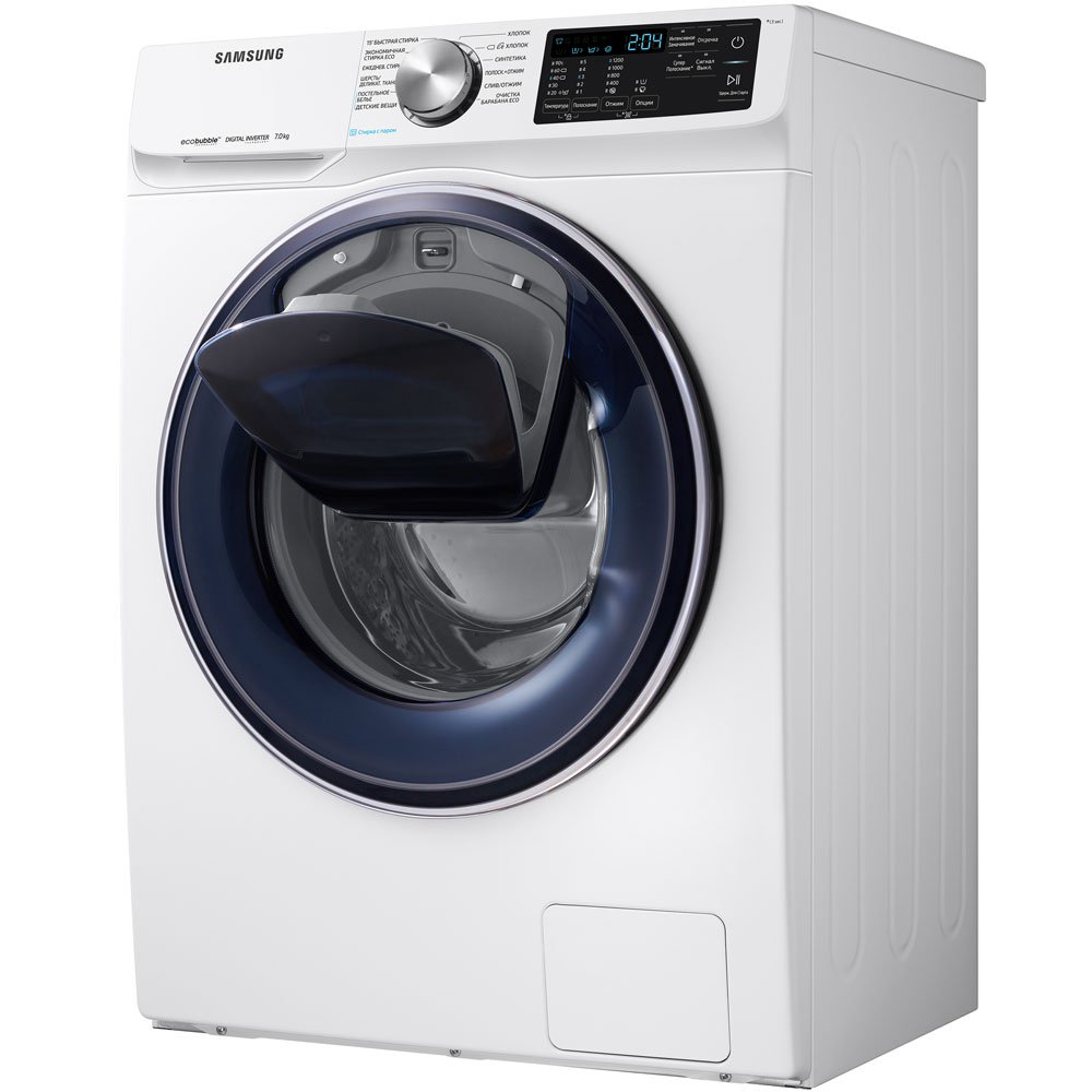 Стиральная машина Samsung WW70R421XTWDLD белая купить,NaN