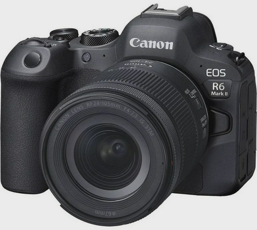 Фотоаппарат Canon EOS R6 Mark II kit RF 24-105mm f/4-7.1 STM Black