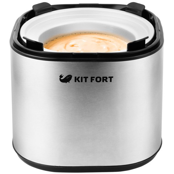 Мороженица Kitfort KT-1805 серебристая купить,NaN