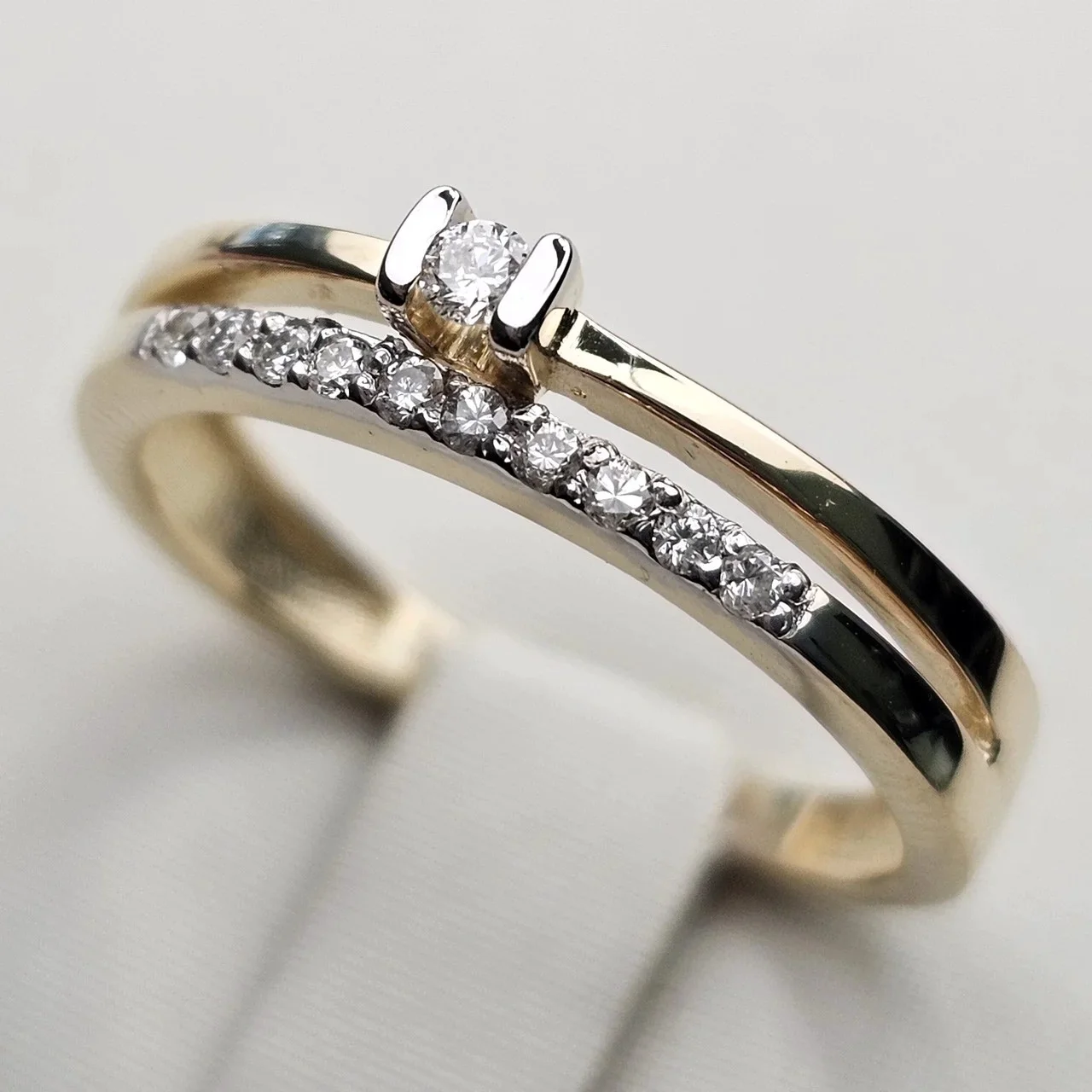 Кольцо Deimantas 115576018 17р 0,13ct. купить,NaN