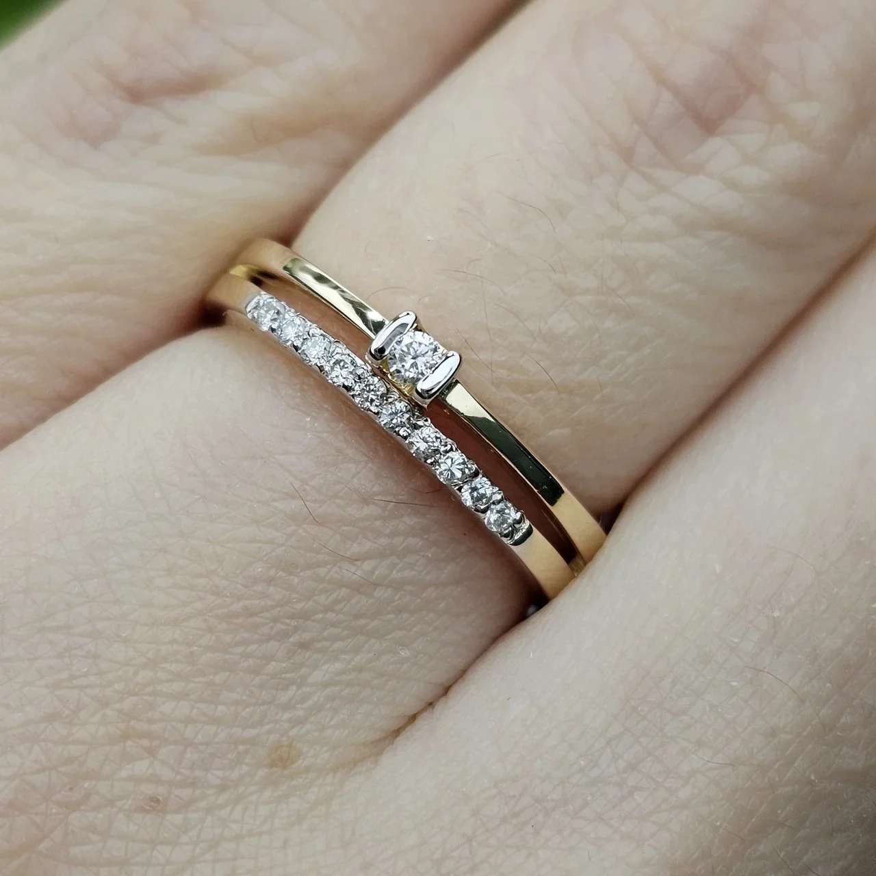 Кольцо Deimantas 115576018 17р 0,13ct. купить,NaN