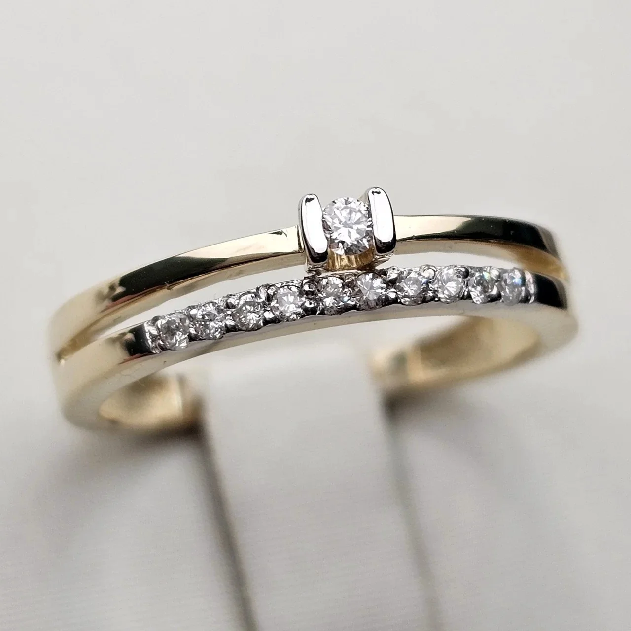 Кольцо Deimantas 115576018 17р 0,13ct. купить,NaN