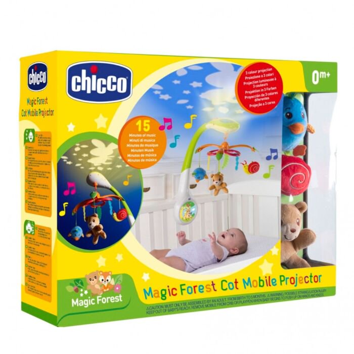 Мобиль Chicco Волшебный лес зеленый купить,NaN