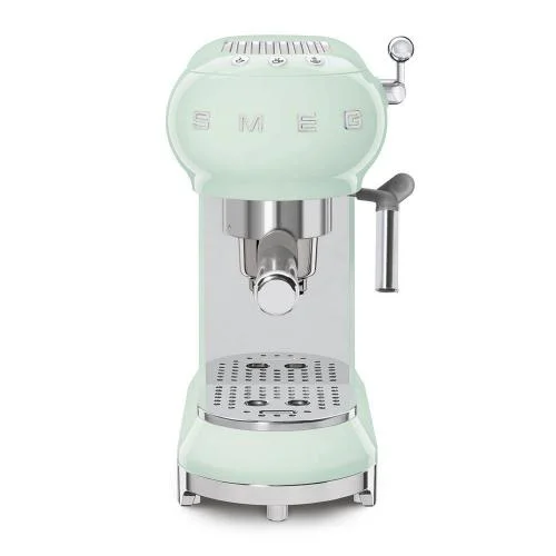 Кофемашина Smeg ECF02PGEU зеленая купить,0
