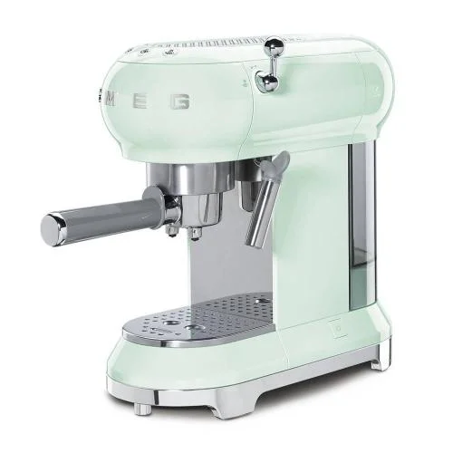 Кофемашина Smeg ECF02PGEU зеленая