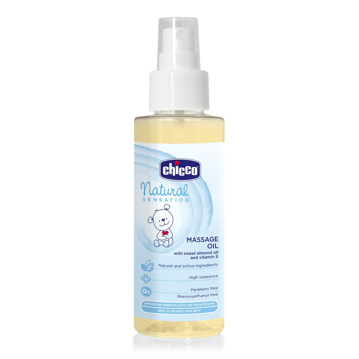 Масло массажное Chicco Natural Sensation 00007454100000 100мл купить,NaN