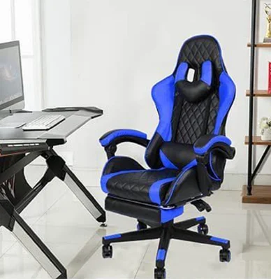 Кресло игровое ART-Wave GC-2050 черно-синее купить,NaN