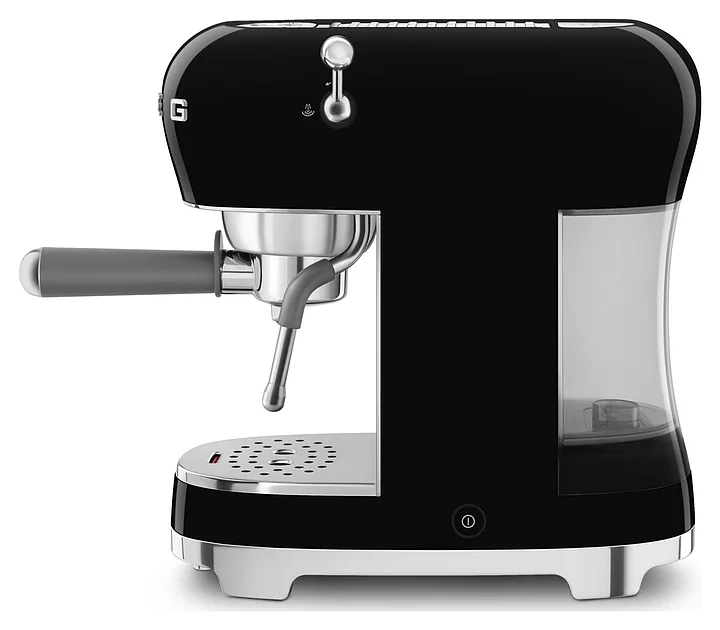 Кофемашина Smeg ECF02BLEU черная купить,0