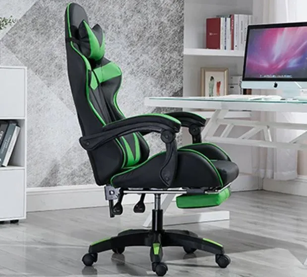 Кресло игровое ART-Wave GC-1050 черно-зеленое
