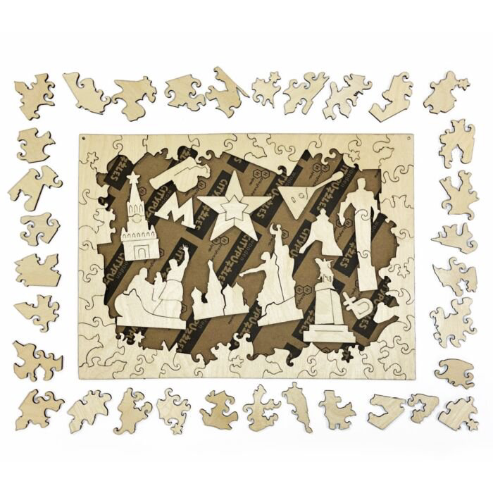 Пазлы Citypuzzles Москва купить,NaN