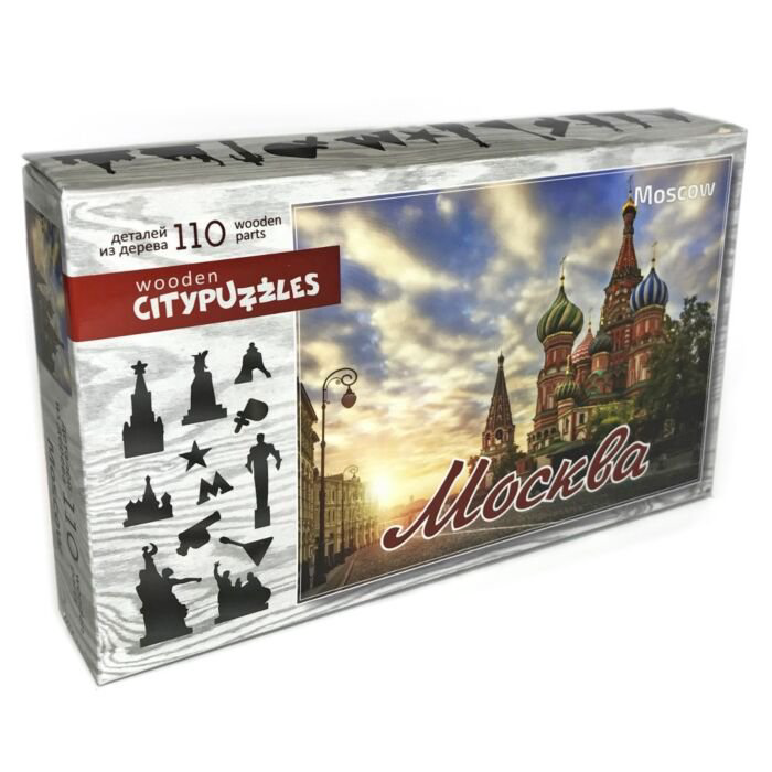 Пазлы Citypuzzles Москва купить,NaN
