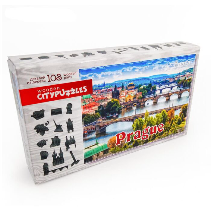 Пазлы Citypuzzles Прага купить,NaN