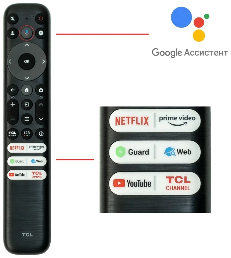 Телевизор TCL 75" 75V6B DLED 4K UHD Black купить,0