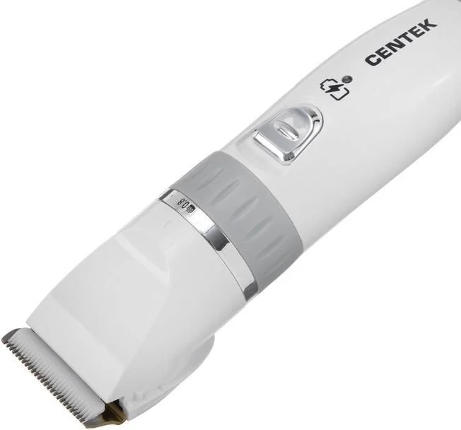 Машинка для стрижки Centek CT-2106 бело-серая купить,0