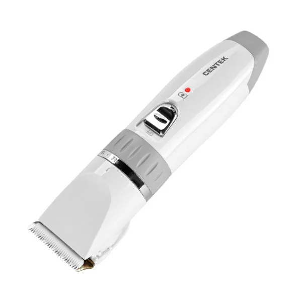 Машинка для стрижки Centek CT-2106 бело-серая купить,0