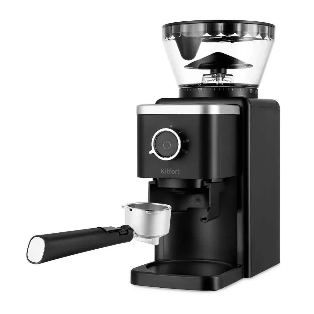 Кофемолка Kitfort КТ-7167 черная