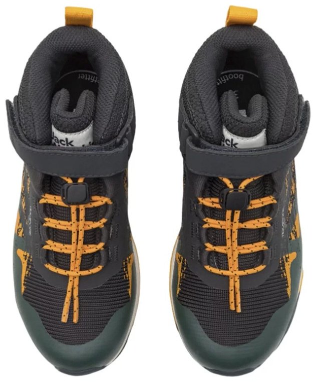 Ботинки Jack Wolfskin зеленый, черный купить,NaN