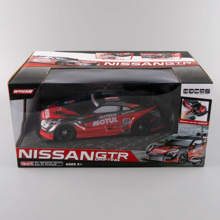 Машинка EXW Nissan GTR Drifting красная купить,NaN