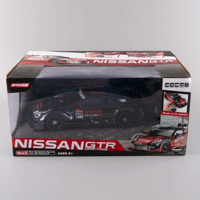 Машинка EXW Nissan GTR Drifting черная купить,NaN
