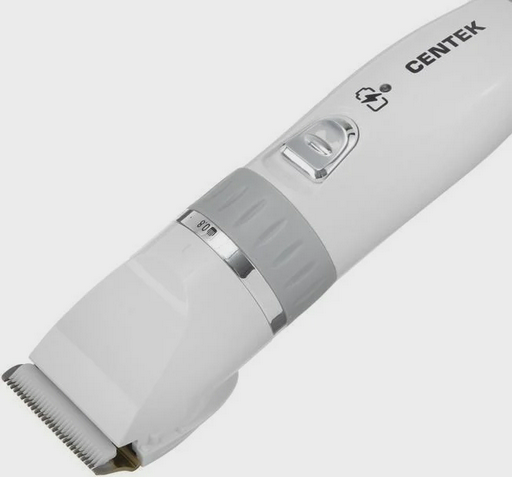 Машинка для стрижки Centek CT-2106 бело-серая