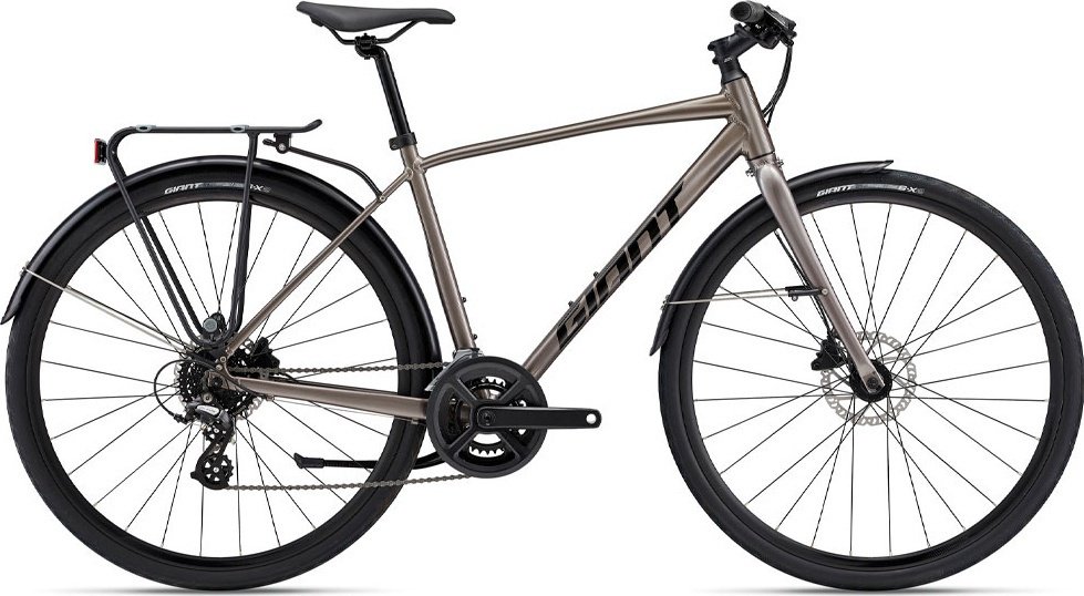 Велосипед Giant Escape 2 City Disc 2023 18.5 дюймов серебристый купить,NaN