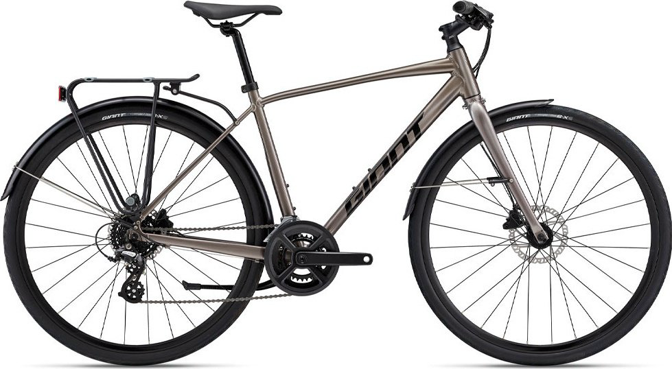 Велосипед Giant Escape 2 City Disc 2023 18.5 дюймов серебристый купить,NaN