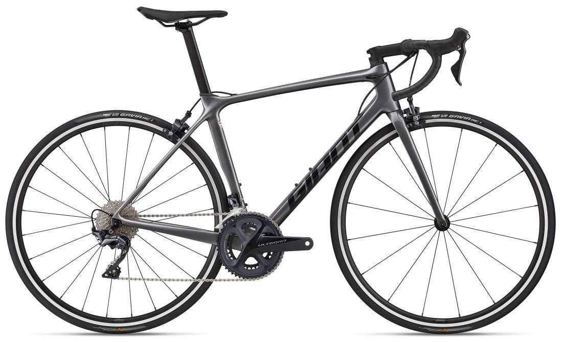 Велосипед Giant TCR Advanced 1-KOM 2022 20 дюймов серый купить,NaN