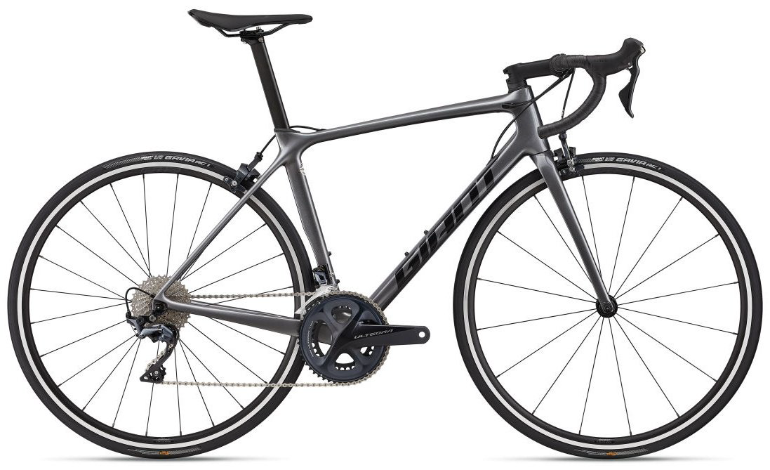 Велосипед Giant TCR Advanced 1-KOM 2022 20 дюймов серый купить,NaN