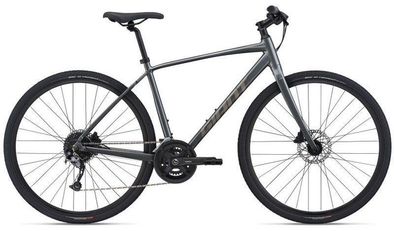 Велосипед Giant Escape 1 Disc 2022 19 дюймов серебристый купить,NaN