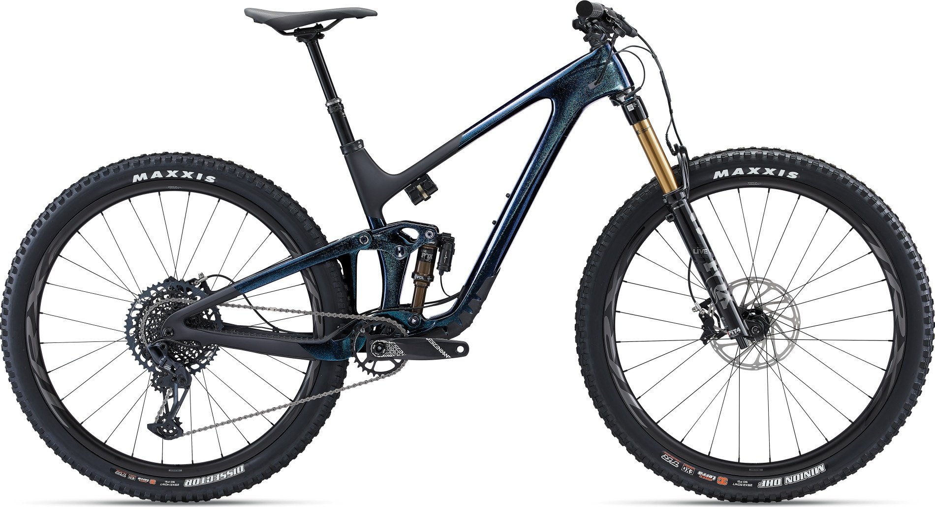 Велосипед Giant Trance X Advanced Pro 2022 18.5 дюймов синий купить,NaN