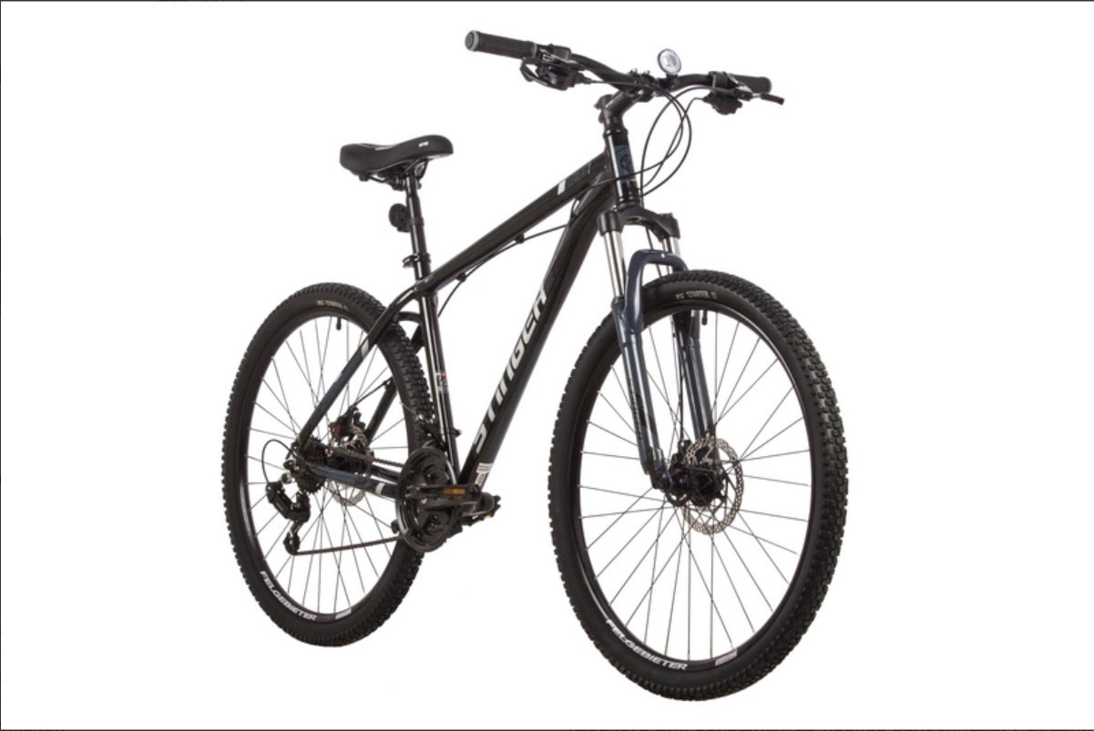Велосипед Stinger ELEMENT STD 27" 2022 16 дюймов черный купить,NaN