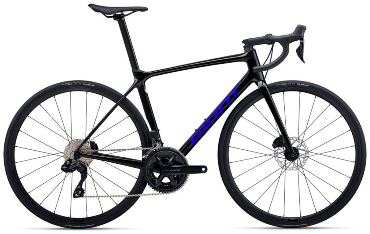 Велосипед Giant TCR Advanced 1+ Disc Pro Compact 2024 15 дюймов черный купить,NaN