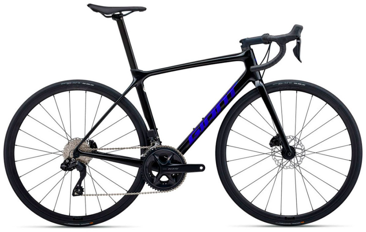 Велосипед Giant TCR Advanced 1+ Disc Pro Compact 2024 15 дюймов черный купить,NaN