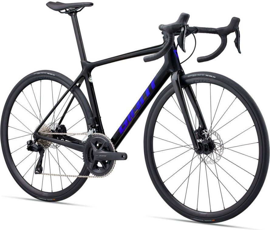 Велосипед Giant TCR Advanced 1+ Disc Pro Compact 2024 15 дюймов черный купить,NaN