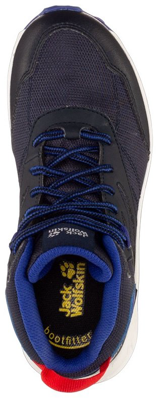 Полуботинки Jack Wolfskin синий купить,NaN