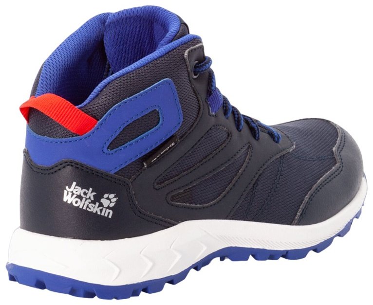 Полуботинки Jack Wolfskin синий купить,NaN