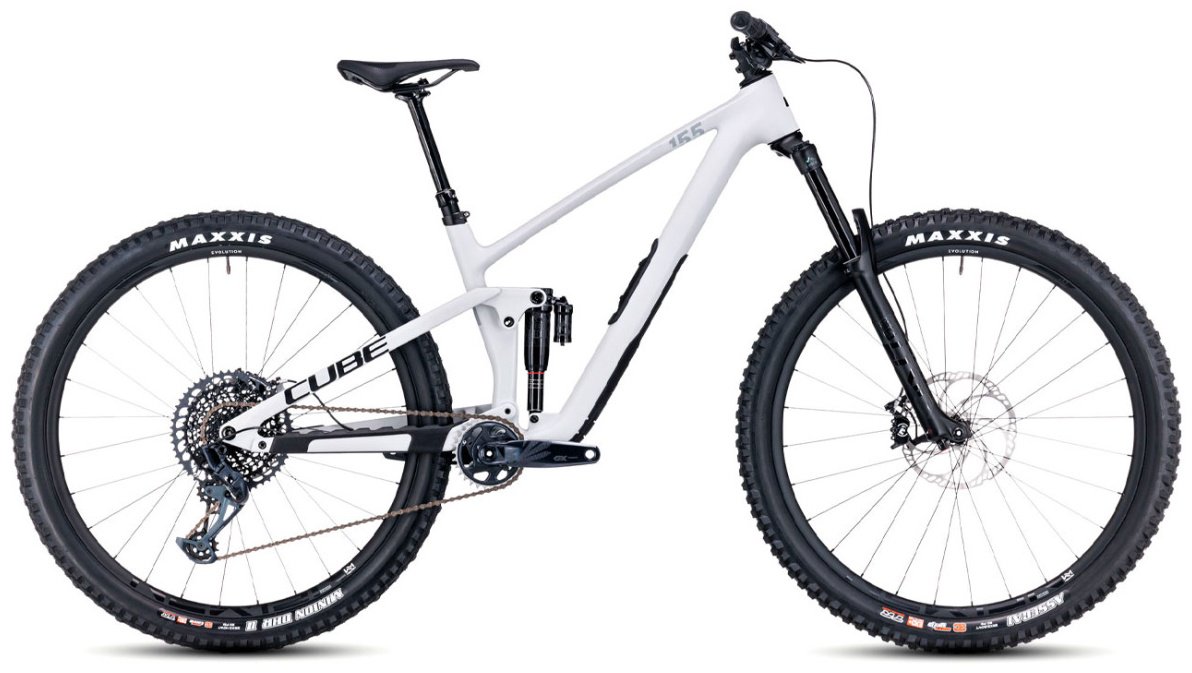 Велосипед Cube Stereo ONE55 C:62 Race 2024 19 дюймов белый купить,NaN
