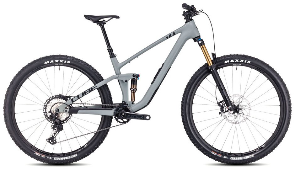 Велосипед Cube Stereo ONE44 C:62 Race 2024 18.5 дюймов серый купить,NaN