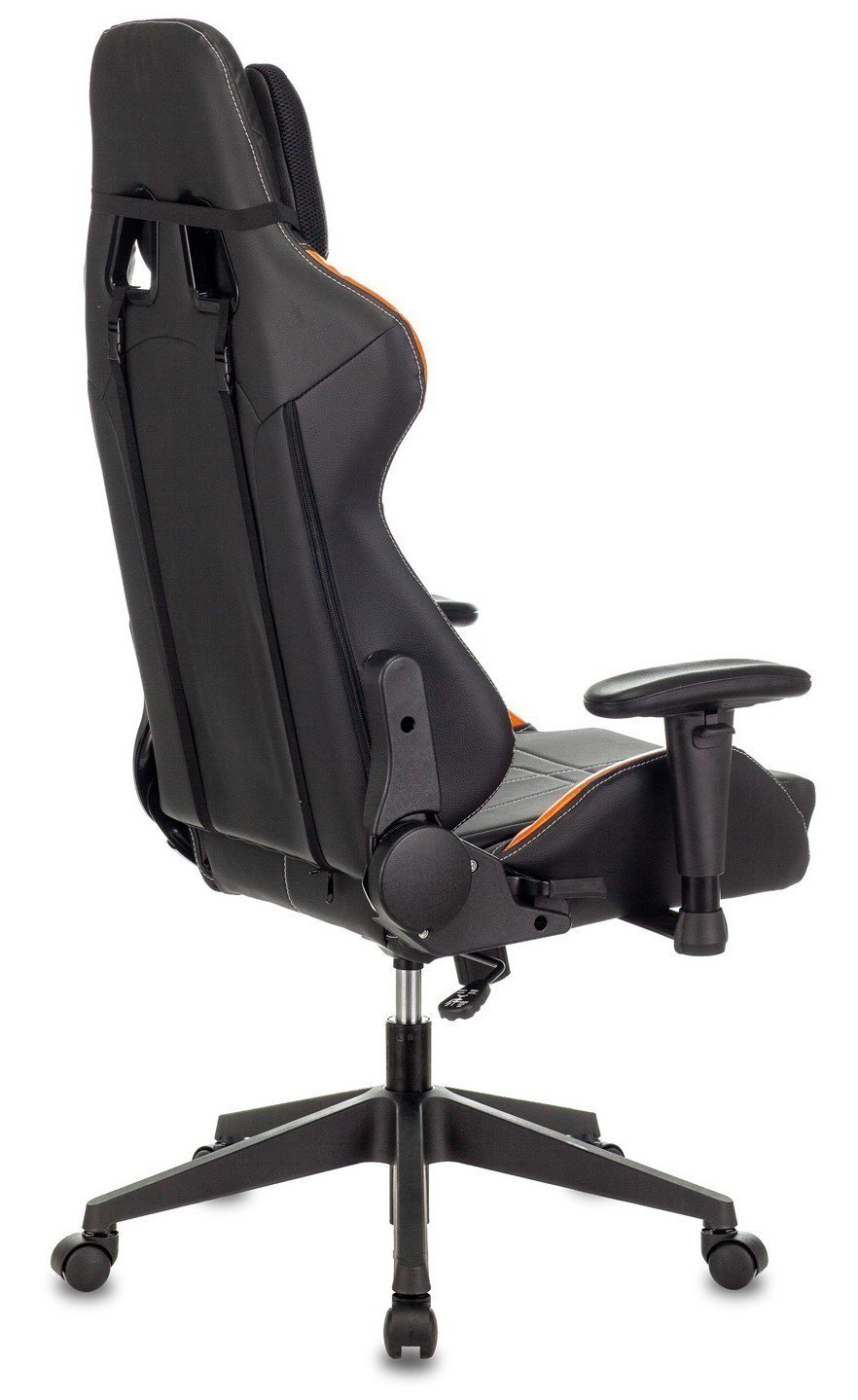 Игровое кресло Бюрократ Viking 5 Aero черно-оранжевое купить,NaN