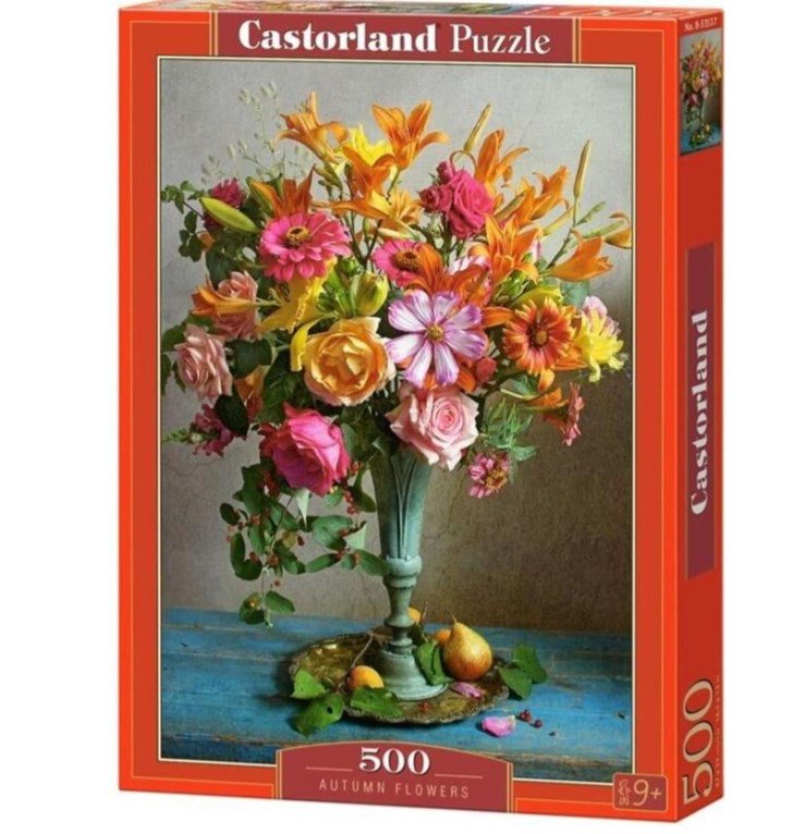 Пазл Castorland  Осенние цветы 500 деталей купить,NaN