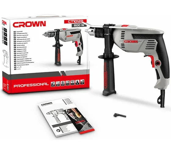 Дрель Crown CT10128 - ForteMarket Дрель Crown CT10128 купить,19990