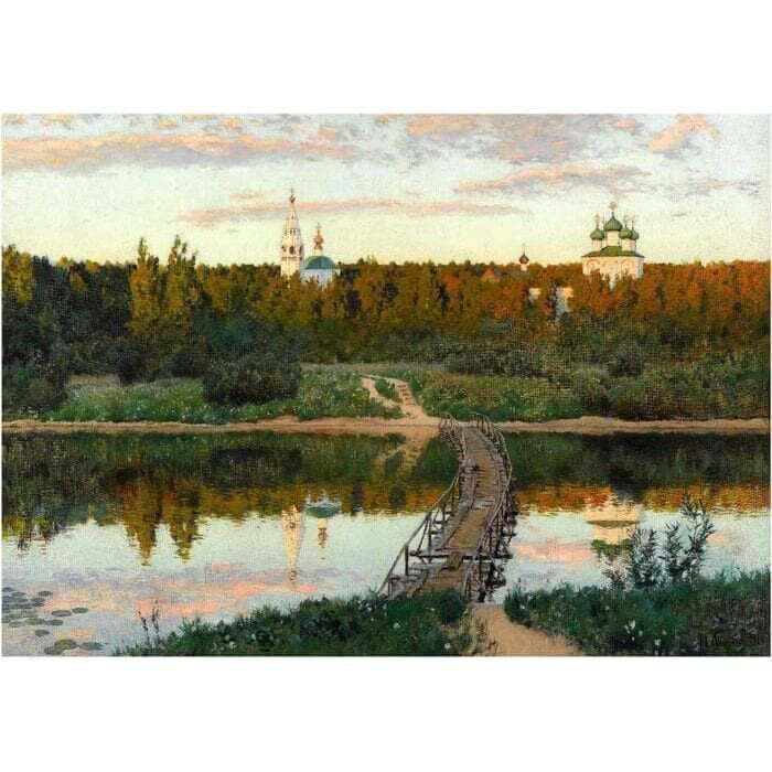 Пазл Castorland   Левитан И.И. Тихая обитель  1000 деталей купить,NaN