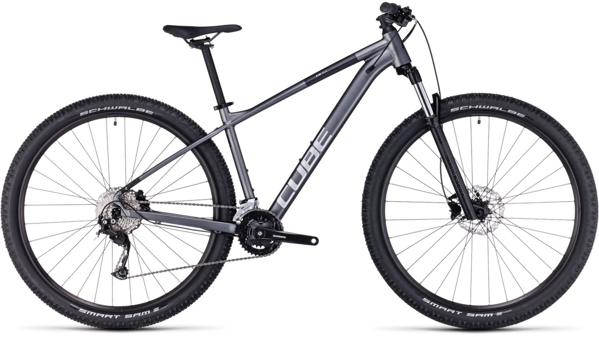 Велосипед Cube Aim SLX 601500 2023 22 дюйма серый купить,NaN