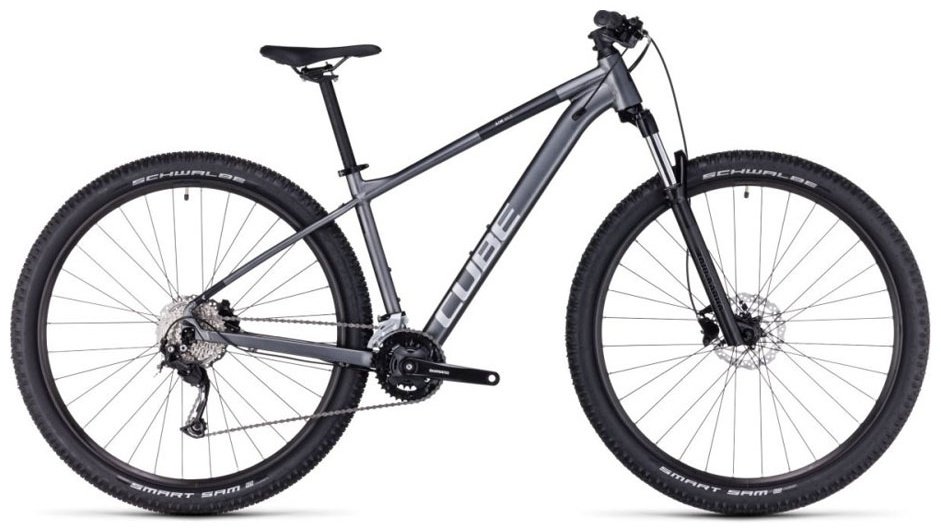 Велосипед Cube Aim SLX - 2024 2024 18.5 дюймов серый купить,NaN