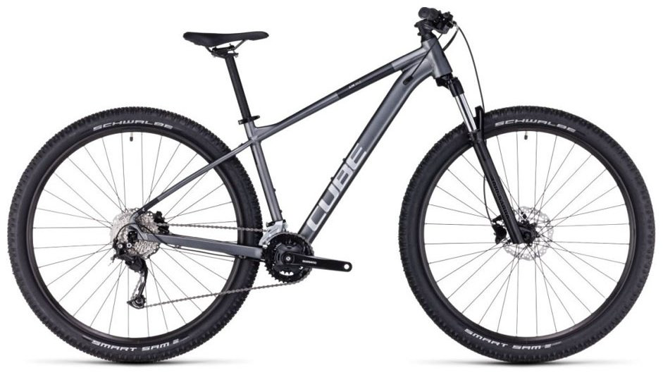 Велосипед Cube Aim SLX - 2024 2024 18.5 дюймов серый купить,NaN