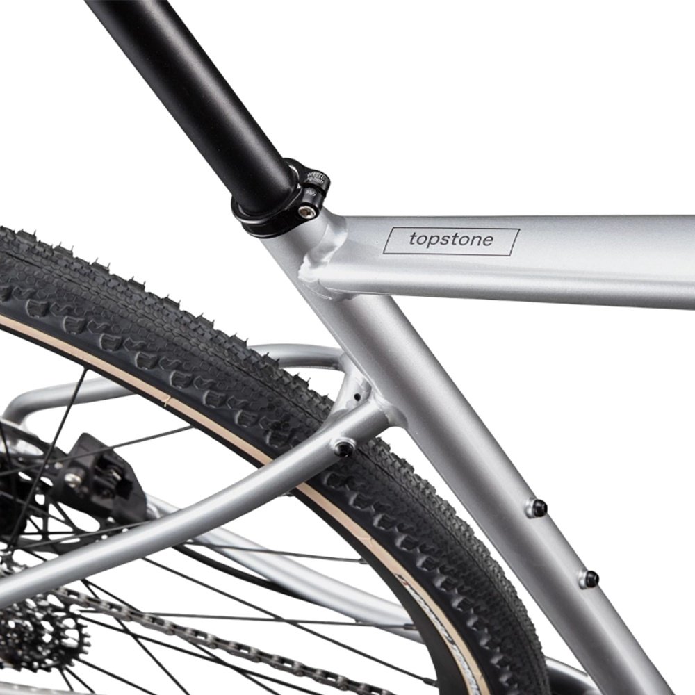 Велосипед Cannondale 700 U Topstone AL Apex 1 - 2025 C15652U10-MRC 2025 21.5 дюймов серебристый
