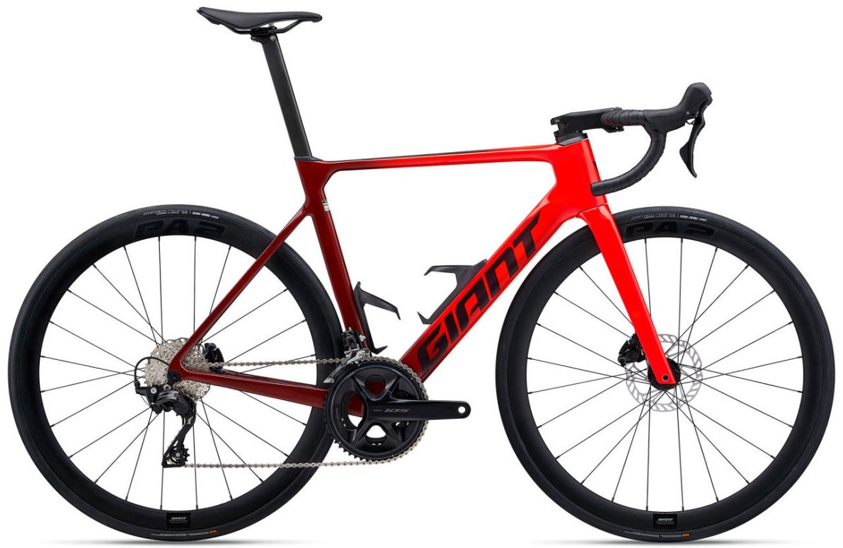 Велосипед Giant Propel Advanced 2 2024 13 дюймов красный купить,NaN