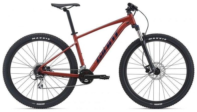 Велосипед Giant Talon 2 2021 18.5 дюймов черный-красный купить,NaN